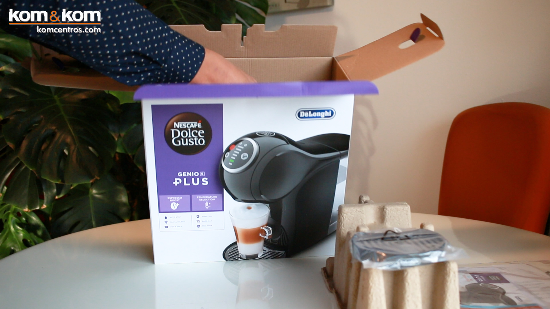 unboxing cafetera dolce gusto genio s plus